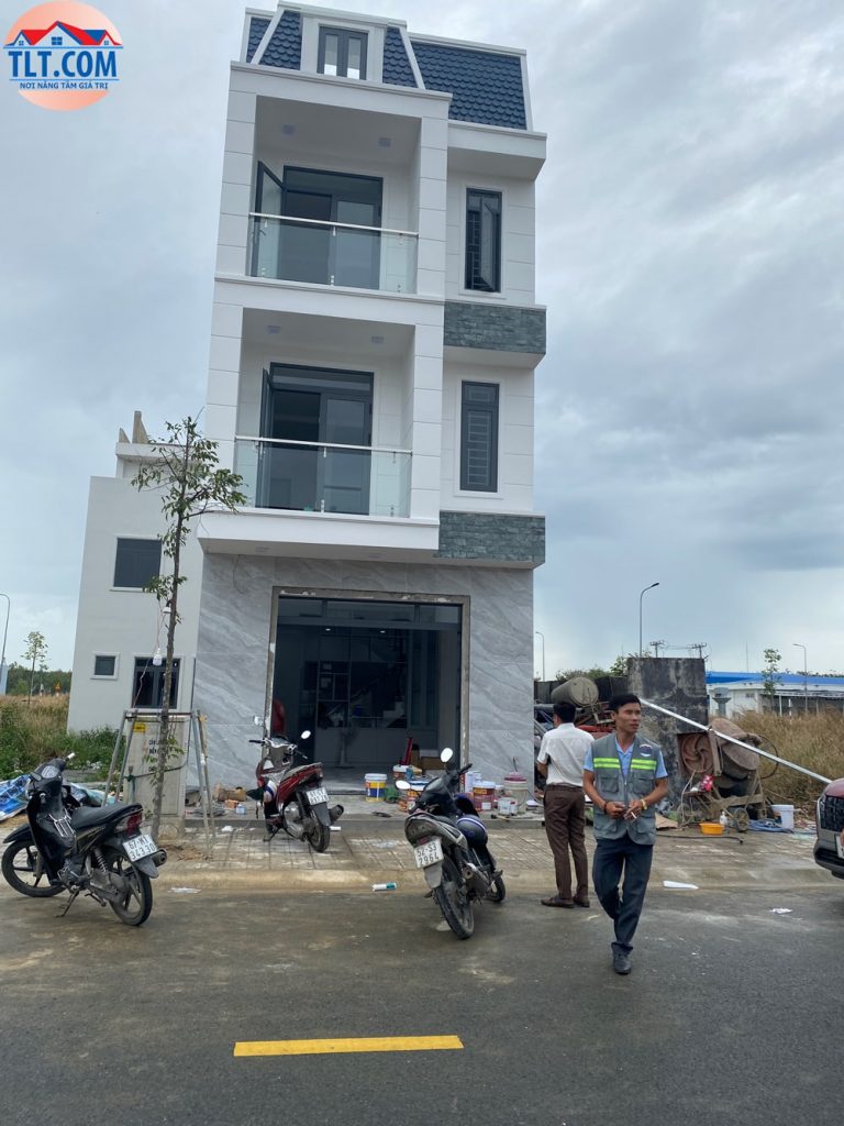mẫu nhà phố 1 trệt 3 lầu đẹp